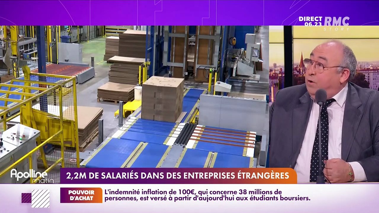 L’info éco/conso du jour d’Emmanuel Lechypre : 2,2 millions de salariés dans des entreprises étrangères - 13/12