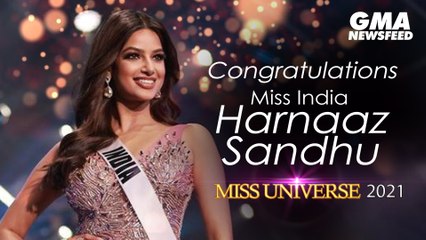 Congratulations, Ms. India Miss Universe 2021 | GMA News Feed