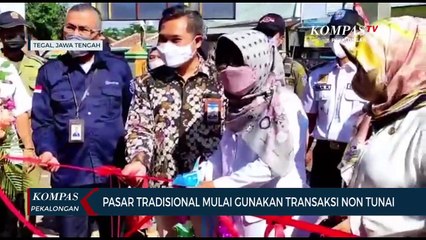 Empat Pasar di Tegal Gunakan Transaksi Non Tunai
