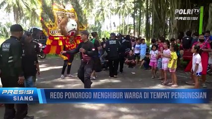 Pemerintah Desa Rojopolo Kecamatan Jatiroto Lumajang Hibur Warga Terdampak Erupsi