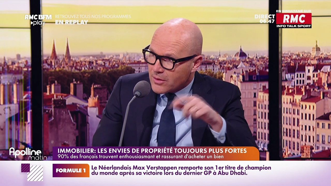 On peut tout dire sur RMC : Immobilier, les envies de propriété toujours plus fortes - 13/12