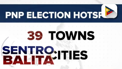 Higit 40 lugar sa bansa, pinag-aaralang ideklara bilang Election Hotspots ayon sa PNP