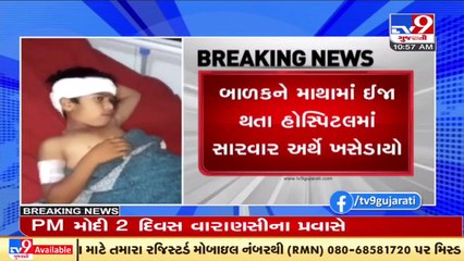 Navsari_ Child injured after being attacked by leopard _ TV9News