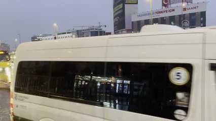 Haftanın ilk iş günü trafik yoğunluğu yaşanıyor