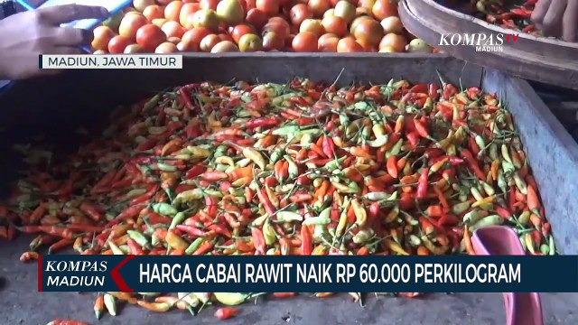 Harga Cabai Rawit Naik Rp 60.000 Perkilogram