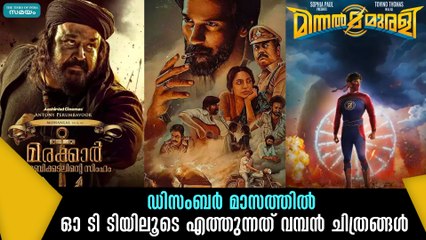 ഡിസംബർ മാസത്തിൽ ഓ ടി ടിയിലൂടെ എത്തുന്നത് വമ്പൻ ചിത്രങ്ങൾ