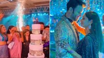 Ankita Lokhande Vicky Jain की Engagement का Cake Cutting Video Viral । Boldsky