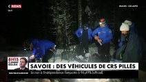 Alpes : Des CRS qui portaient secours à des randonneurs bloqués à Saint-Alban-d’Hurtières retrouvent leurs... véhicules cassés et pillés