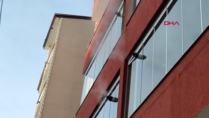 İŞYERLERİNİ AÇMADAN ÖNCE GÜVERCİNLERİ BESLİYORLAR