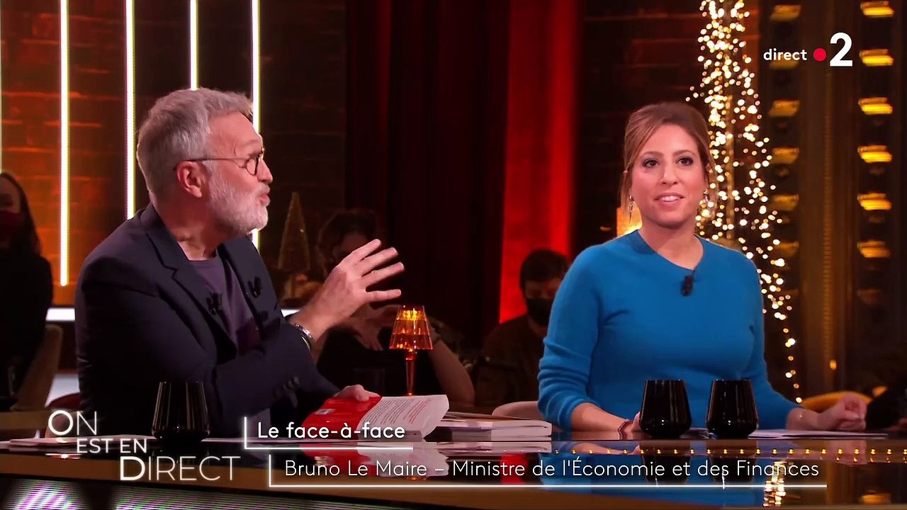 Laurent Ruquier explique à Bruno Le Maire qu'il l'a trouvé "très bon face à Eric Zemmour" : "Moi, je m'en fou des sondages ou des réseaux sociaux, vous avez réussi à lui faire faire une Marine Le Pen"