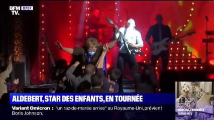 Aldebert, star des enfants, est en tournée