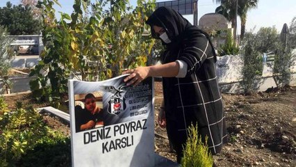 Havuz kurbanı oğlunun doğum gününü mezarı başında geçirdi