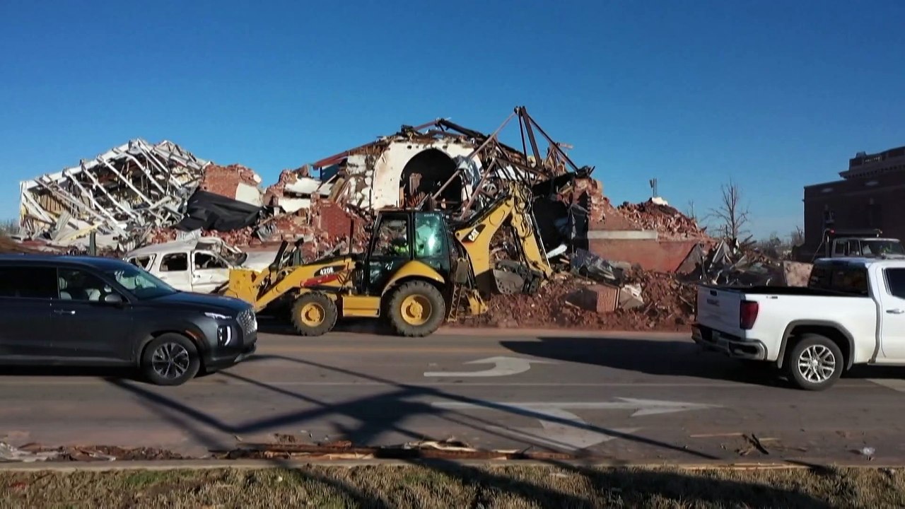 Tornados in Kentucky: Mehr als 100 Tote befürchtet - Kerzenfabrik völlig zerstört