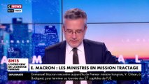 Si Emmanuel Macron n'est toujours pas candidat à la présidentielle, plusieurs ministres font en tout cas campagne et se lancent dans une mission tractage