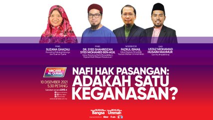 [LIVE] NAFI HAK PASANGAN: ADAKAH SATU KEGANASAN?