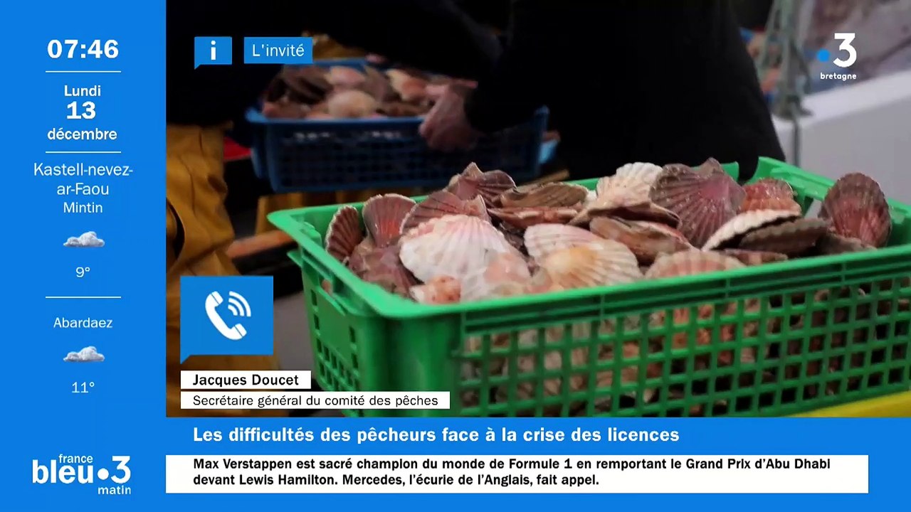 Jacques Doudet, Comité régional des pêches de Bretagne