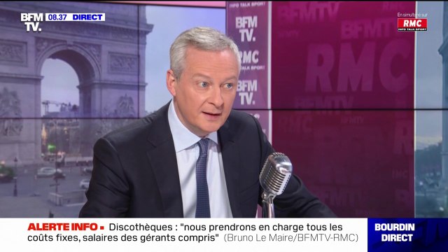 Bruno Le Maire: Je pense que nous ferons mieux que 6,25% de croissance
