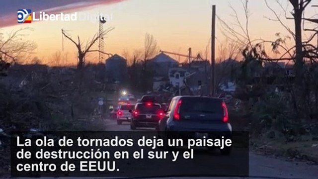 Varios tornados dejan 84 muertos y un paisaje de destrucción en el sur y el centro de EEUU