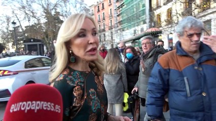 Carmen Lomana, amiga de Claudia Rodríguez, sobre la muerte de Santana