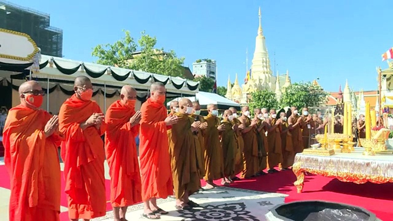 ข่าวในพระราชสำนัก 8 ธันวาคม 2564 ช่อง Tvk กัมพูชา พระราชพิธี