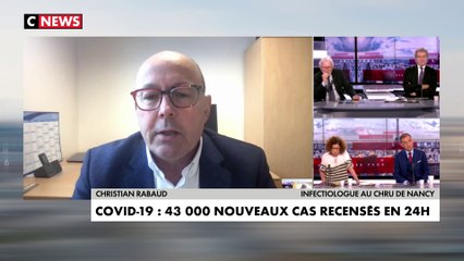 Christian Rabaud : «A partir de février, on aura une grosse domination d’Omicron»
