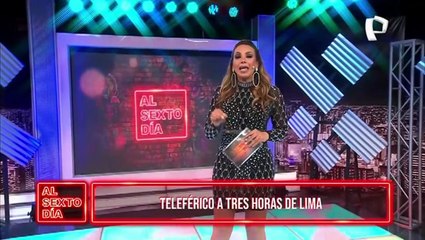 Conozca el teleférico a solo tres horas de Lima