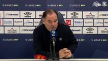J18 Ligue 2 BKT : la réaction de Stéphane Moulin après SMCaen 2-0 EA Guingamp