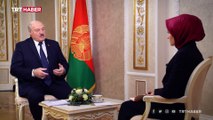 Belarus Devlet Başkanı Lukaşenko TRT Haber'e konuştu