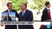 Emmanuel Macron en visite chez Viktor Orban, "partenaire européen" et "adversaire politique"