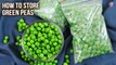 How To Keep Green Peas Fresh For a Long Time | Easy Storage Idea | How to Store Green Peas at Home