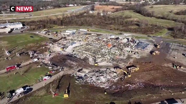 Tornade : aux Etats-Unis, l’espoir de retrouver des survivants s’amenuise