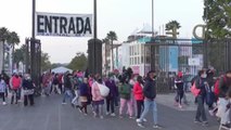 Peregrinación de fieles para ver a la Virgen de Guadalupe en México