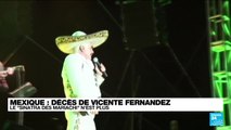 Mexique : décès de Vicente Fernandez, star des orchestres 