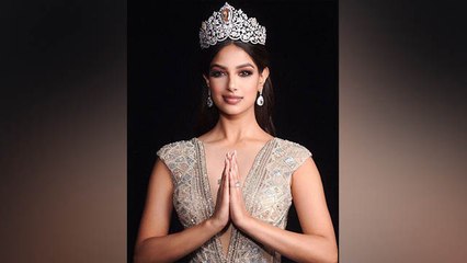 Télécharger la video: Miss Universe 2021 Harnaaz Kaur Sandhu ने इस Question के Answer पर जीता खिताब | Boldsky