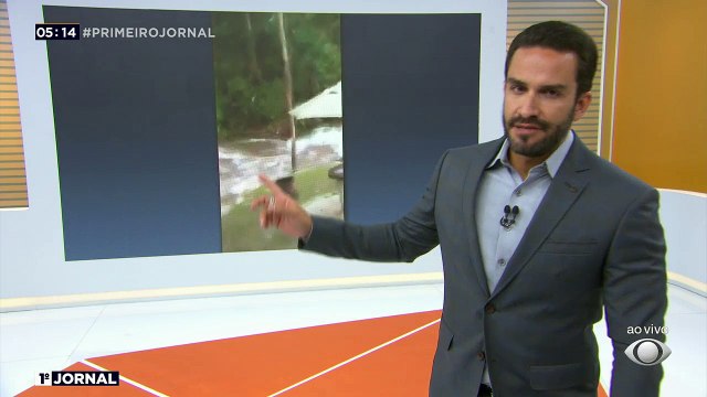 Três mulheres morreram e uma pessoa continua desaparecida após uma tromba d´água em uma cachoeira, no interior de São Paulo.