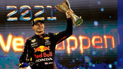 Max Verstappen sacré champion du monde à Abou Dhabi