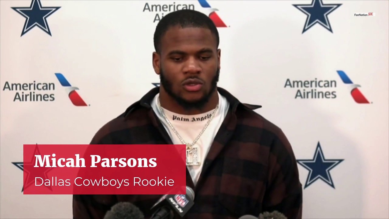 Micah Parsons sack in six straight games video Dailymotion