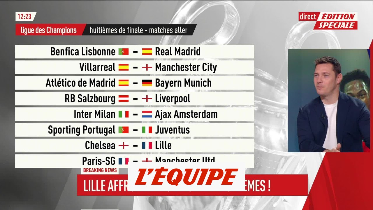 Le PSG affrontera Manchester United en 8es de finale - Foot - C1