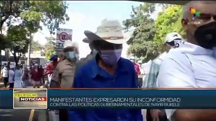 Descargar video: Miles de salvadoreños protestaron contra políticas gubernamentales de Nayib Buquele