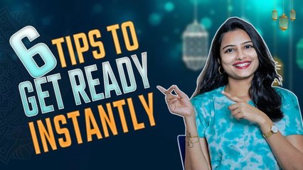 6 Tips To Get Ready Instantly  | Priya's Studio | Priya Inturu 
