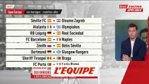 Le tirage au sort complet des barrages - Foot - Ligue Europa