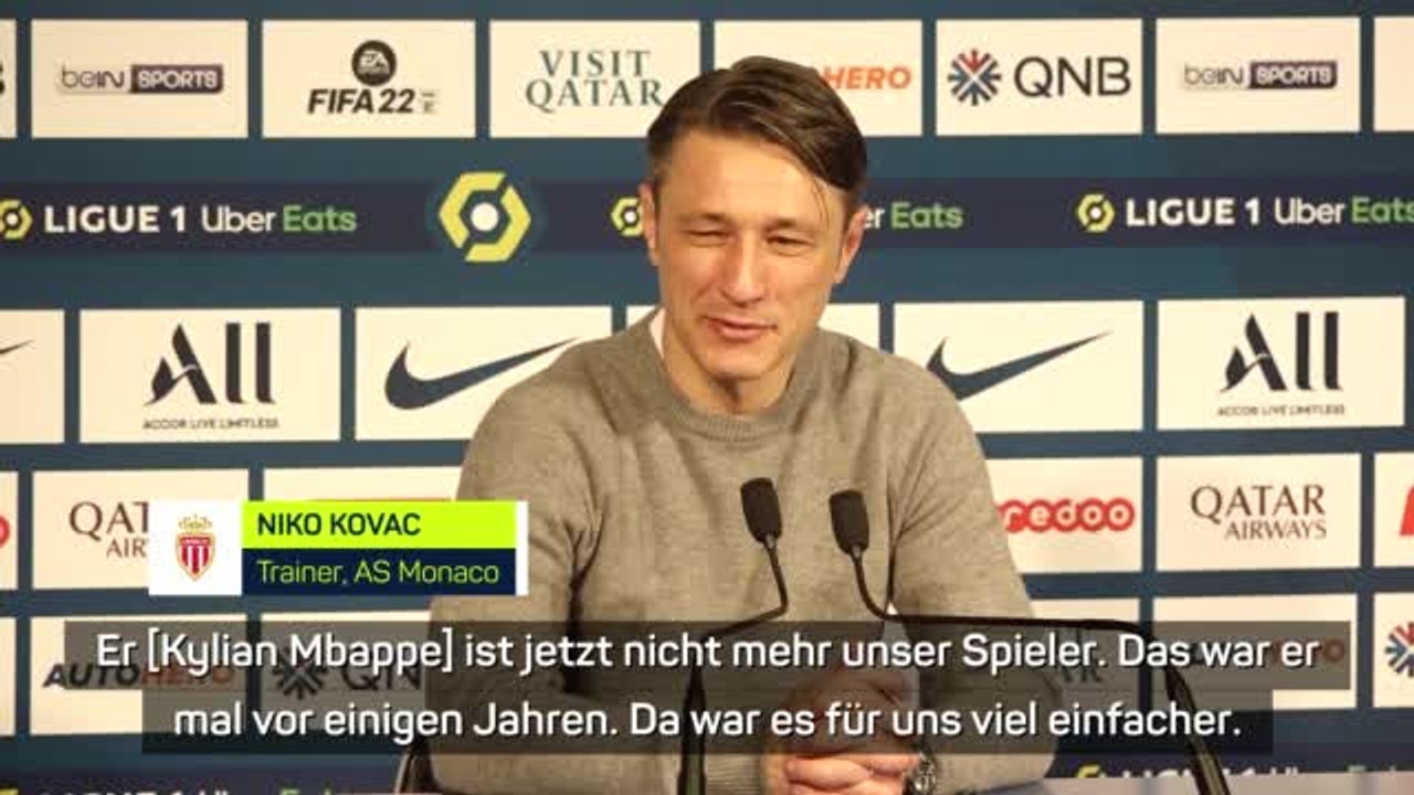 'Plafond!' Kovac schwärmt von PSG-Star Mbappe