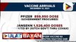 859,950 doses ng Pfizer at higit 1-M doses ng Janssen vaccines, darating ngayong gabi