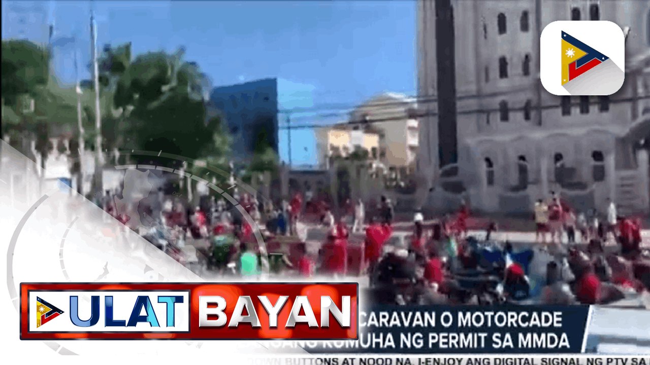 Mga magsasagawa ng caravan o motorcade sa NCR, kailangan nang kumuha ng permit sa MMDA