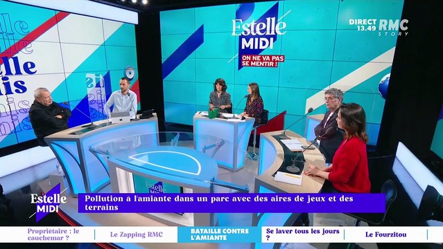 RMC s’engage pour vous : Pollution à l'amiante dans un parc avec des aires de jeux et des terrains - 13/12