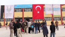 TEL ABYAD - Barış Pınarı Harekatı bölgesinde bir okul daha onarılarak eğitime açıldı