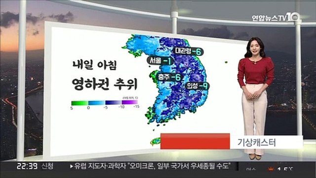 [생활날씨] 내일 낮부터 추위 누그러져…주 후반 다시 한파