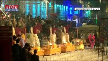 Varanasi के गंगा आरती में शामिल हुए PM मोदी