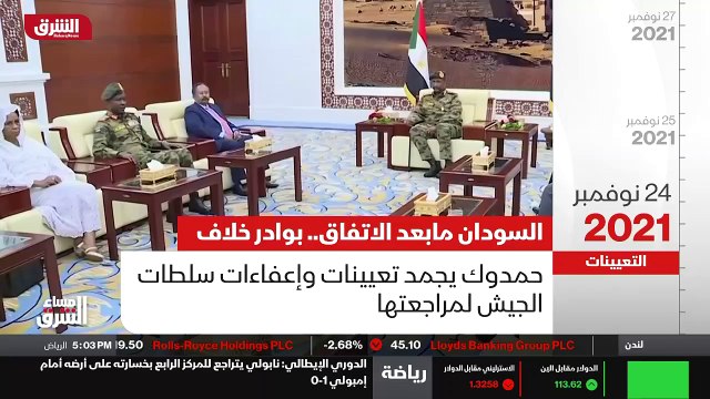 ...لقرارات البرهان الخاصة بتعيين وكلاء عدد ...