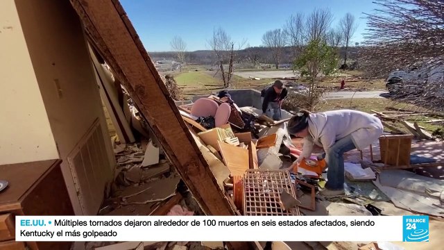 Estados Unidos: siguen labores de rescate en seis estados afectados por los tornados